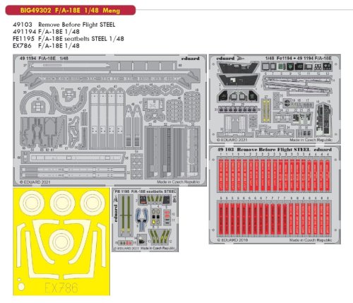 Przejdź do produktu EDUARD BIG49302 - 1:48 F/A-18E