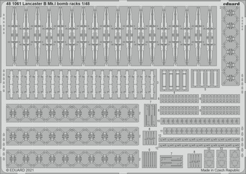 Przejdź do produktu EDUARD 481061 - 1:48 Lancaster B Mk.I bomb racks
