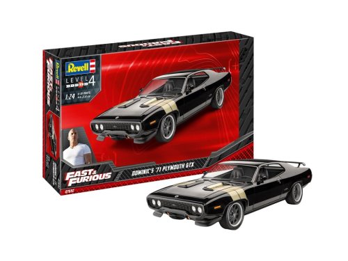 Przejdź do produktu REVELL 67692 - 1:24 Fast & Furious Dominics 1971 Plymouth GTX