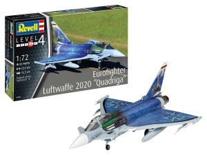 REVELL 63843 - 1:72 Eurofighter Luftwaffe 2020 Quadriga