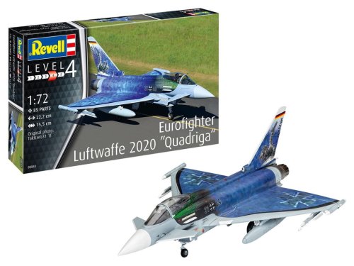 Przejdź do produktu REVELL 63843 - 1:72 Eurofighter Luftwaffe 2020 Quadriga