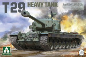 TAKOM 2143 - 1:35 T29 Heavy Tank