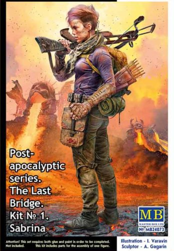 Przejdź do produktu MASTER BOX 24073 - 1:24 Post-apocalyptic series. The Last Bridge. Kit 1 Sabrina