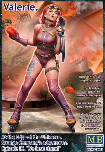 Przejdź do produktu MASTER BOX 24071 - 1:24 Valerie. At the Edge of the Universe. Strange Company Adventures. Episode IV. We beat them!