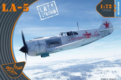 Przejdź do produktu CLEAR PROP 72015 - 1:72 LA-5 late version