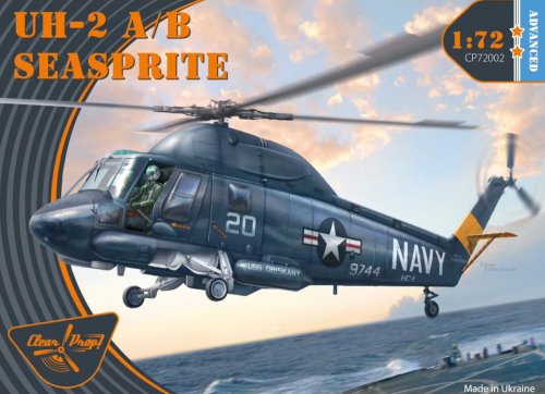 Przejdź do produktu CLEAR PROP 72002 - 1:72 UH-2A/B Seasprite