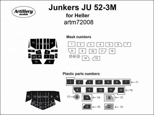 Przejdź do produktu FLY ARTM72008 - 1:72 Junkers Ju 52-3M