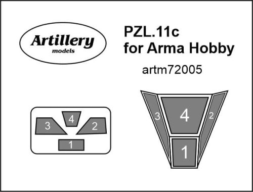 Przejdź do produktu FLY ARTM72005 - 1:72 PZL P.11c