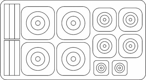 Przejdź do produktu FLY ARTM72004 - 1:72 Roundels for PZL P.24g Greek service