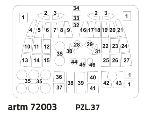 Przejdź do produktu FLY ARTM72003 - 1:72 PZL.37