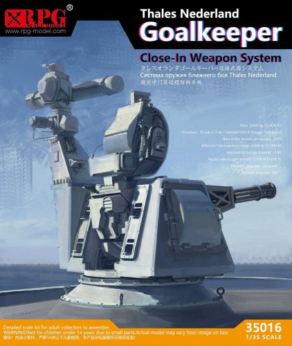 Przejdź do produktu RPG MODEL 35016 - 1:35 Thales Nederland Goalkeeper Close-In Weapon System