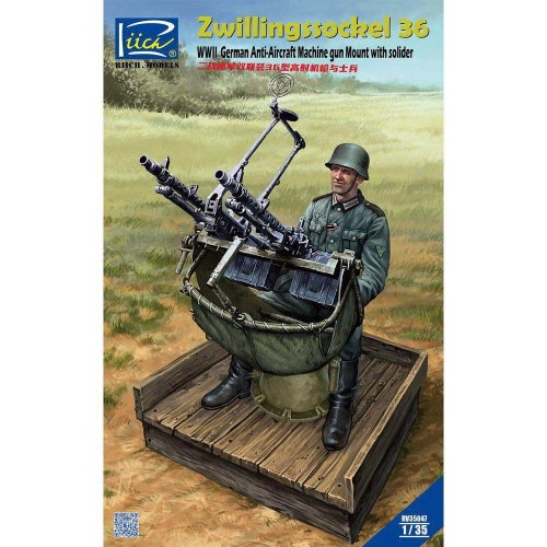 Przejdź do produktu RIICH MODELS 35047 - 1:35 Zwillingssockel 36