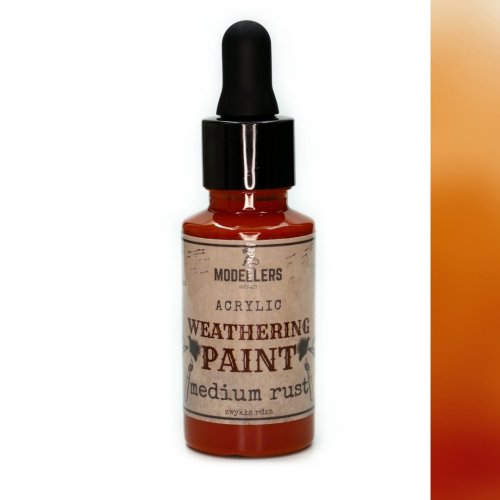 Przejdź do produktu MODELLERS WORLD MWE010 - Farba do weatheringu Medium Rust