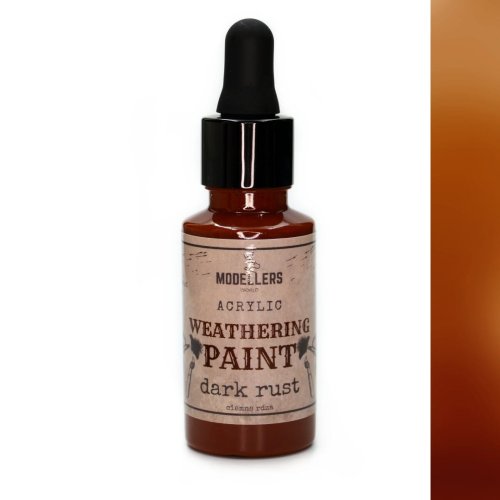 Przejdź do produktu MODELLERS WORLD MWE009 - Farba do weatheringu Dark Rust