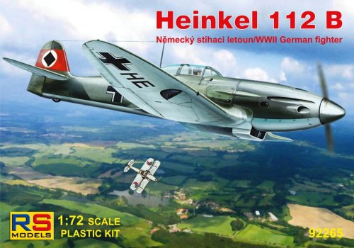 Przejdź do produktu RS MODELS 92265 - 1:72 Heinkel 112 B