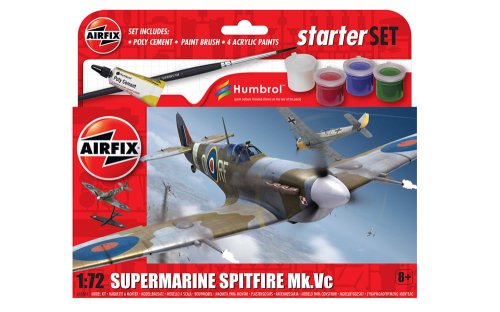 Przejdź do produktu AIRFIX 55001 - 1:72 Supermarine Spitfire Mk.Vc model z farbami