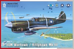 SPECIAL HOBBY 72382 - 1:72 P-40M Warhawk / Kittyhawk Mk.III