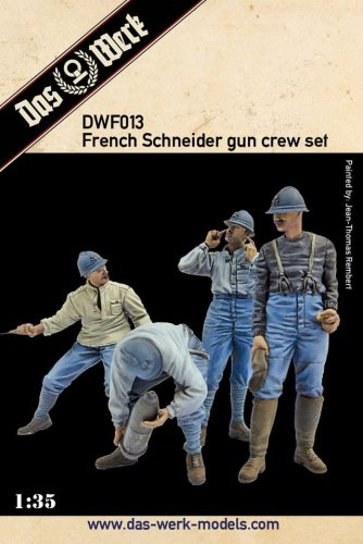 Przejdź do produktu DAS WERK DWF013 - 1:35 French Schneider Gun Crew Set