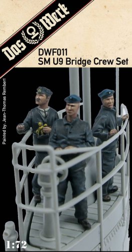 Przejdź do produktu DAS WERK DWF011 - 1:72 SM U9 Bridge Crew Set