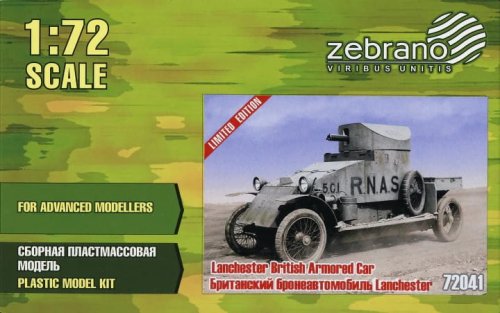 Przejdź do produktu ZEBRANO 72041 - 1:72 Lanchester British Armored Car