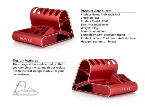 Przejdź do produktu DSPIAE AT-R - Metalowy stojak na narzędzia modelarskie