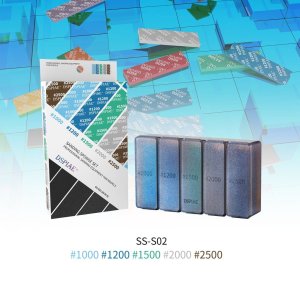 DSPIAE SS-S02 - Zestaw bloczków do szlifowania, gradacje 1000 do 2500