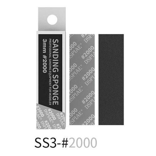 Przejdź do produktu DSPIAE SS3-2000 - Zestaw bloczków do szlifowania 3mm #2000