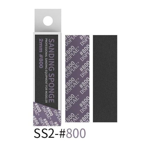Przejdź do produktu DSPIAE SS2-800 - Zestaw bloczków do szlifowania 2mm #800