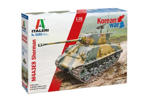Przejdź do produktu ITALERI 6586 - 1:35 M4A3E8 Sherman Korean War