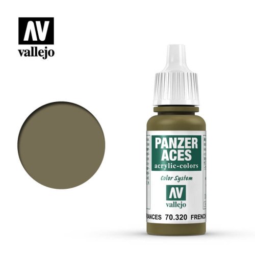 Przejdź do produktu VALLEJO 70320 - Farba akrylowa French Tanker 17 ml - Panzer Aces