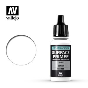 VALLEJO 70600 - Surface Primer - White 17 ml