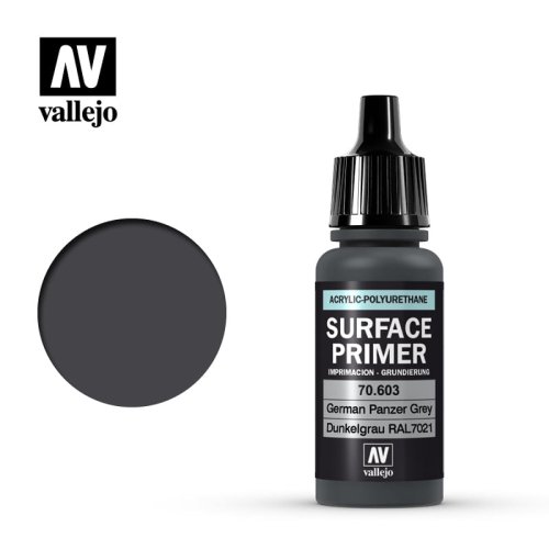 Przejdź do produktu VALLEJO 70603 - Surface Primer - German Panzer Grey (RAL7021) 17 ml
