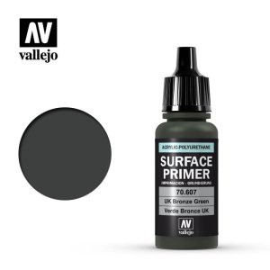 VALLEJO 70607 - Surface Primer - UK Bronze Green 17 ml