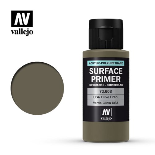Przejdź do produktu VALLEJO 73608 - Surface Primer - U.S. Olive Drab