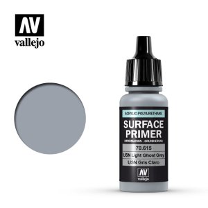 VALLEJO 70615 - Surface Primer - USN Light Ghost Grey (RAL36375) 17 ml