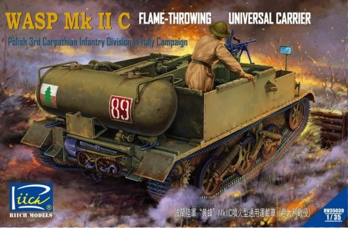 Przejdź do produktu RIICH MODELS 35039 - 1:35 Polish Army Universal Carrier Wasp Mk.IIC