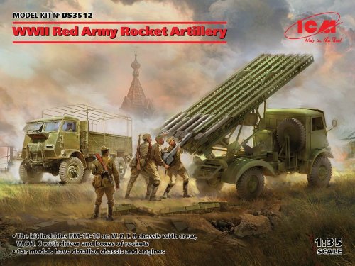 Przejdź do produktu ICM DS3512 - 1:35 WWII Red Army Rocket Artillery