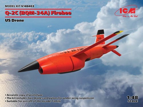 Przejdź do produktu ICM 48403 - 1:48 Q-2C BQM-34А Firebee US Dron
