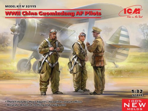 Przejdź do produktu ICM 32115 - 1:32 WWII China Guomindang AF Pilots