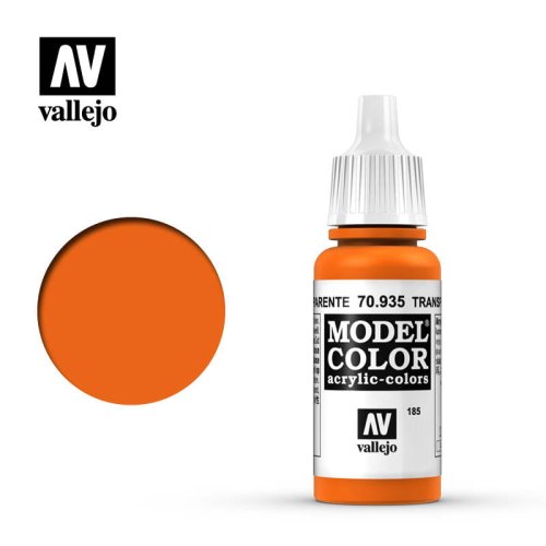 Przejdź do produktu VALLEJO 70935 (185) - Farba akrylowa Transparent Orange 17 ml -  Model Color