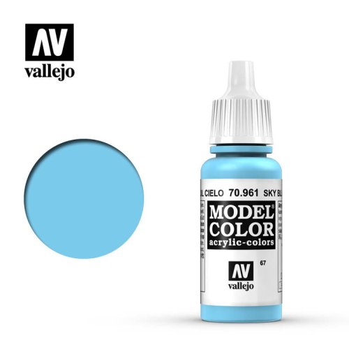 Przejdź do produktu VALLEJO 70961 (67) - Farba akrylowa Sky Blue 17 ml (FS35466) -  Model Color