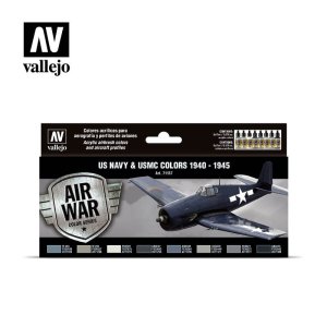VALLEJO 71157 - US Navy Aircraft Set