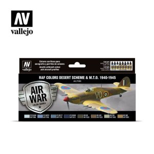 VALLEJO 71163 - Desert Scheme & M.T.O. 1940-1945