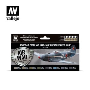 VALLEJO 71198 - Soviet Air Force VVS 1943 - 1945 Set