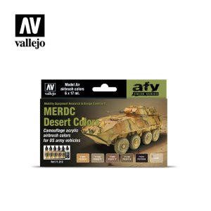 VALLEJO 71212 - US MERDC Desert Colors Set