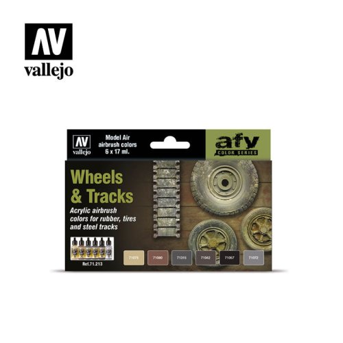 Przejdź do produktu VALLEJO 71213 - Wheels & Tracks Set