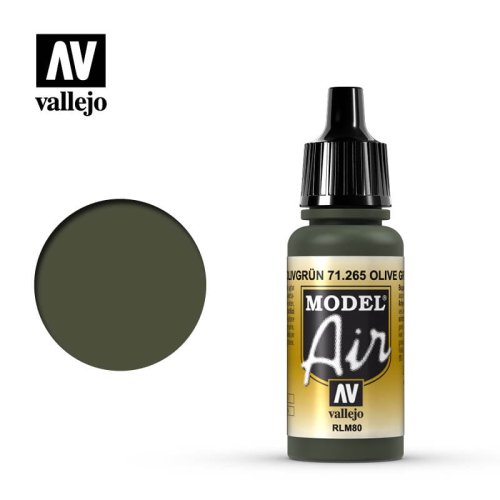 Przejdź do produktu VALLEJO 71265 - Farba akrylowa Olive Green 17 ml (RLM80) - Model Air