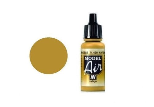 Przejdź do produktu VALLEJO 71420 - Farba akrylowa N 17 Erdgelb 17 ml - Model Air