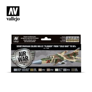 VALLEJO 71606 - Soviet/Russian Colors MiG-23Flogger - Model Air Set