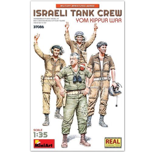 Przejdź do produktu MINIART 37086 - 1:35 Israeli Tank Crew Yom Kippur War